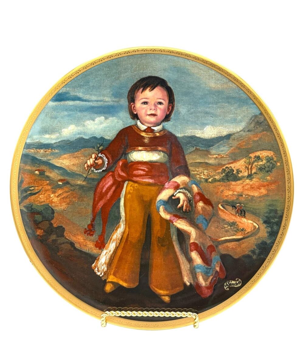 Vintage Pickard "Miguel" Collectors Plate #2557